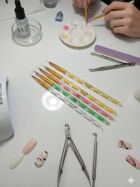 5 Pcs Nail Art Brush